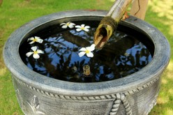 Ein Wasserbecken